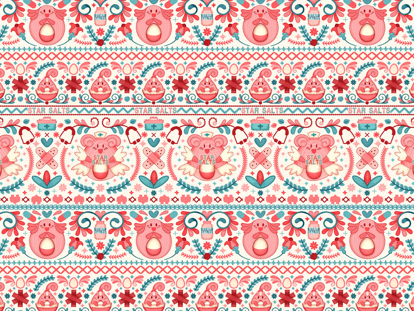 Cross Stich Chansey