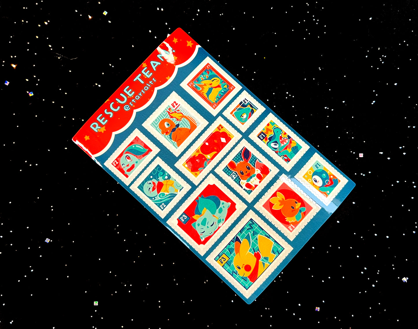 Mystery Dungeon Sticker Sheet