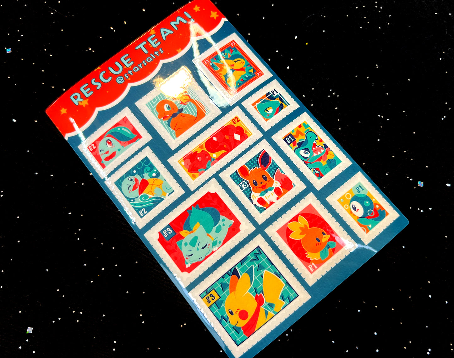 Mystery Dungeon Sticker Sheet