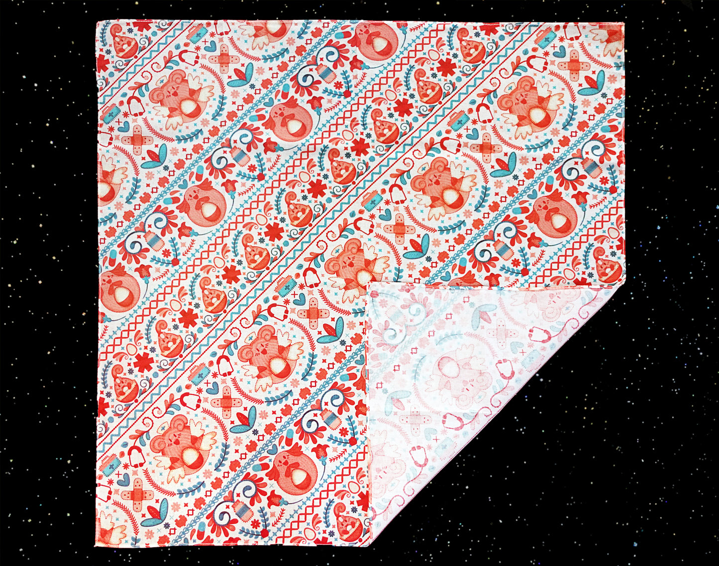 Cross Stich Chansey Bandana