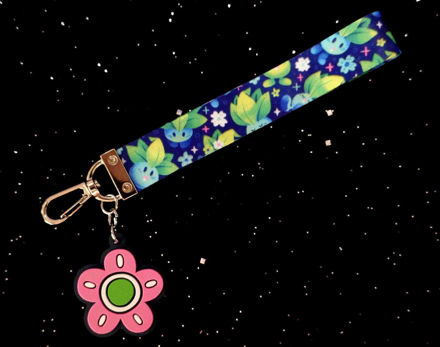 Oodles of Oddish Lanyard Wristlet