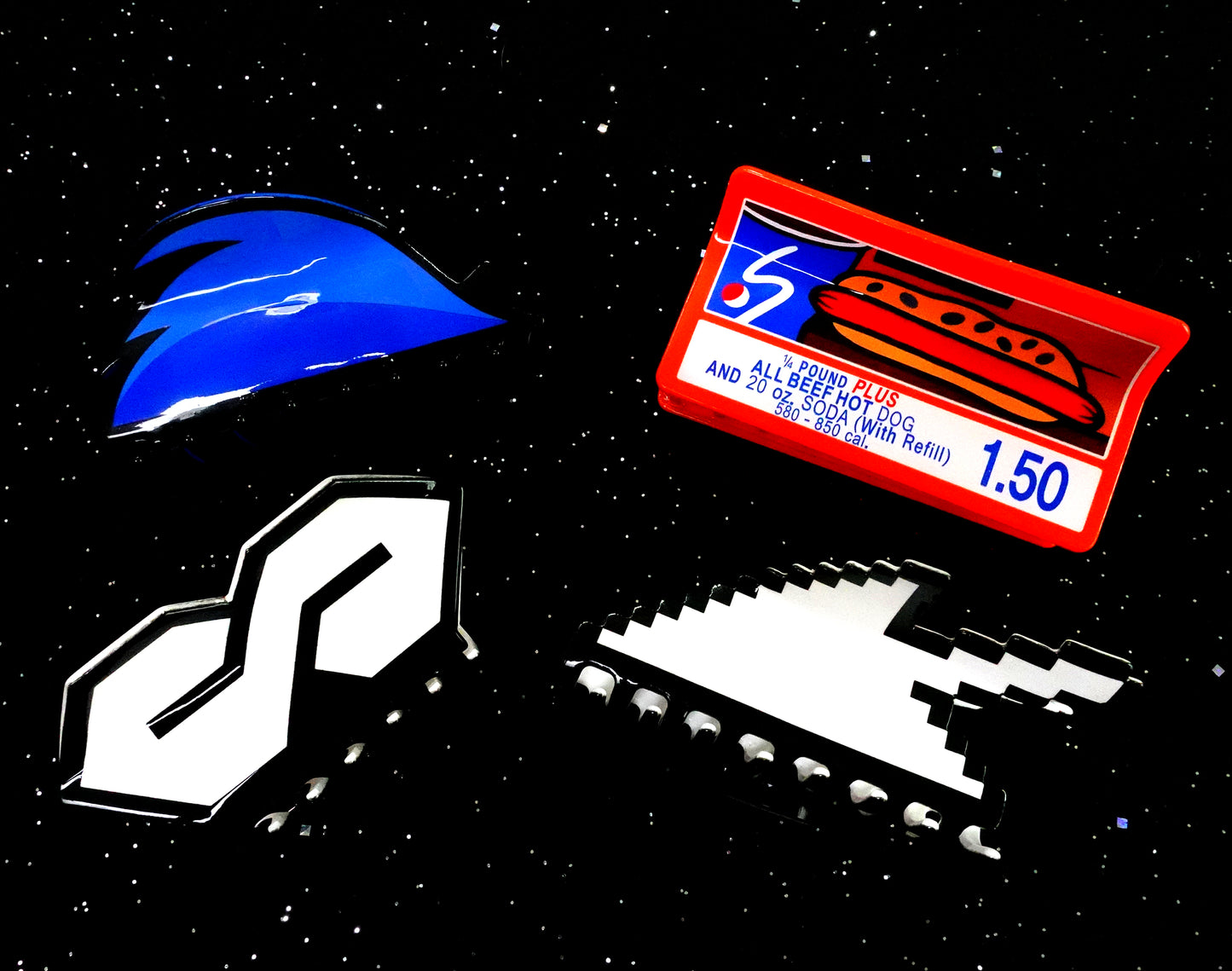 Hot Dog Deal Hair Claw