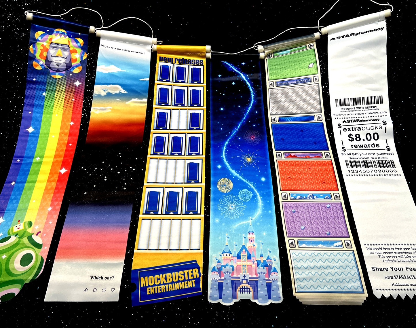 Princess Castle Pin Banner
