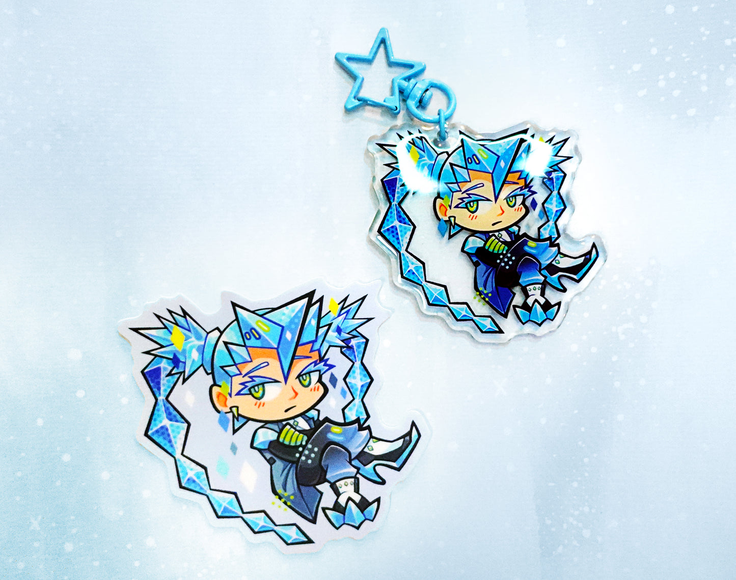 Ice-Type Miku 2.5" Acrylic Charm