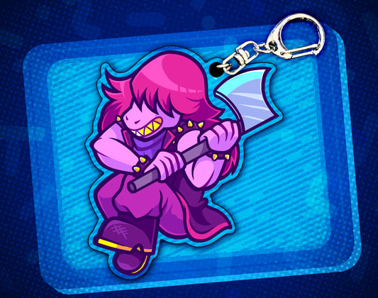 Susie 2.5" Acrylic Charm