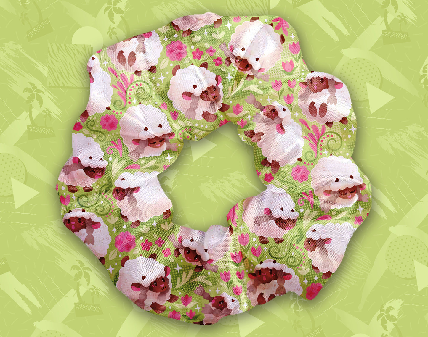 Wooloo Wilds Scrunchie