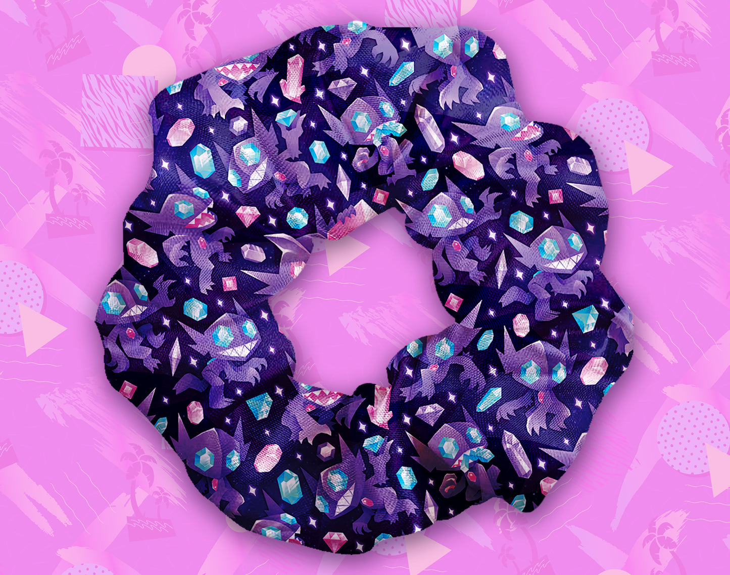Sneaky Sableye Scrunchie