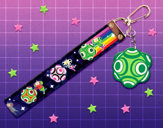 Katamari Lanyard Wristlet