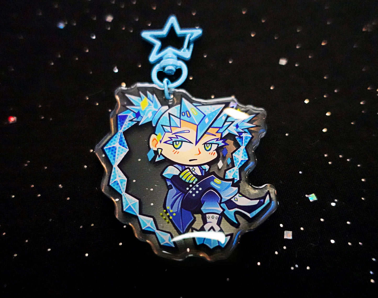 Ice-Type Miku 2.5" Acrylic Charm