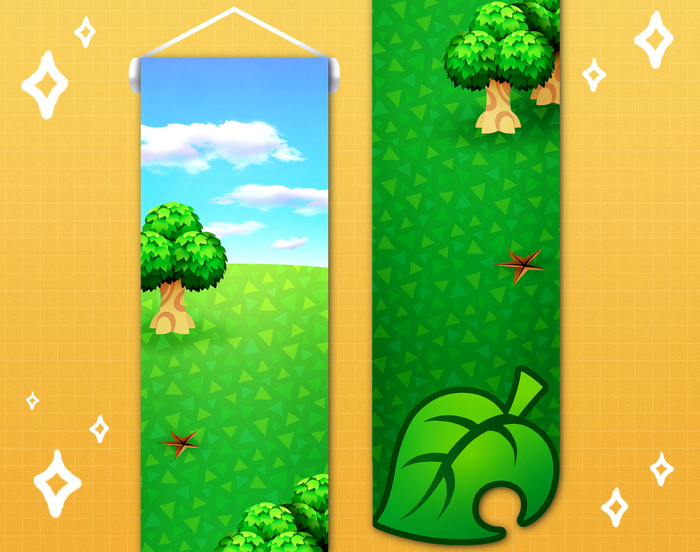 Animal Crossing Pin Banner