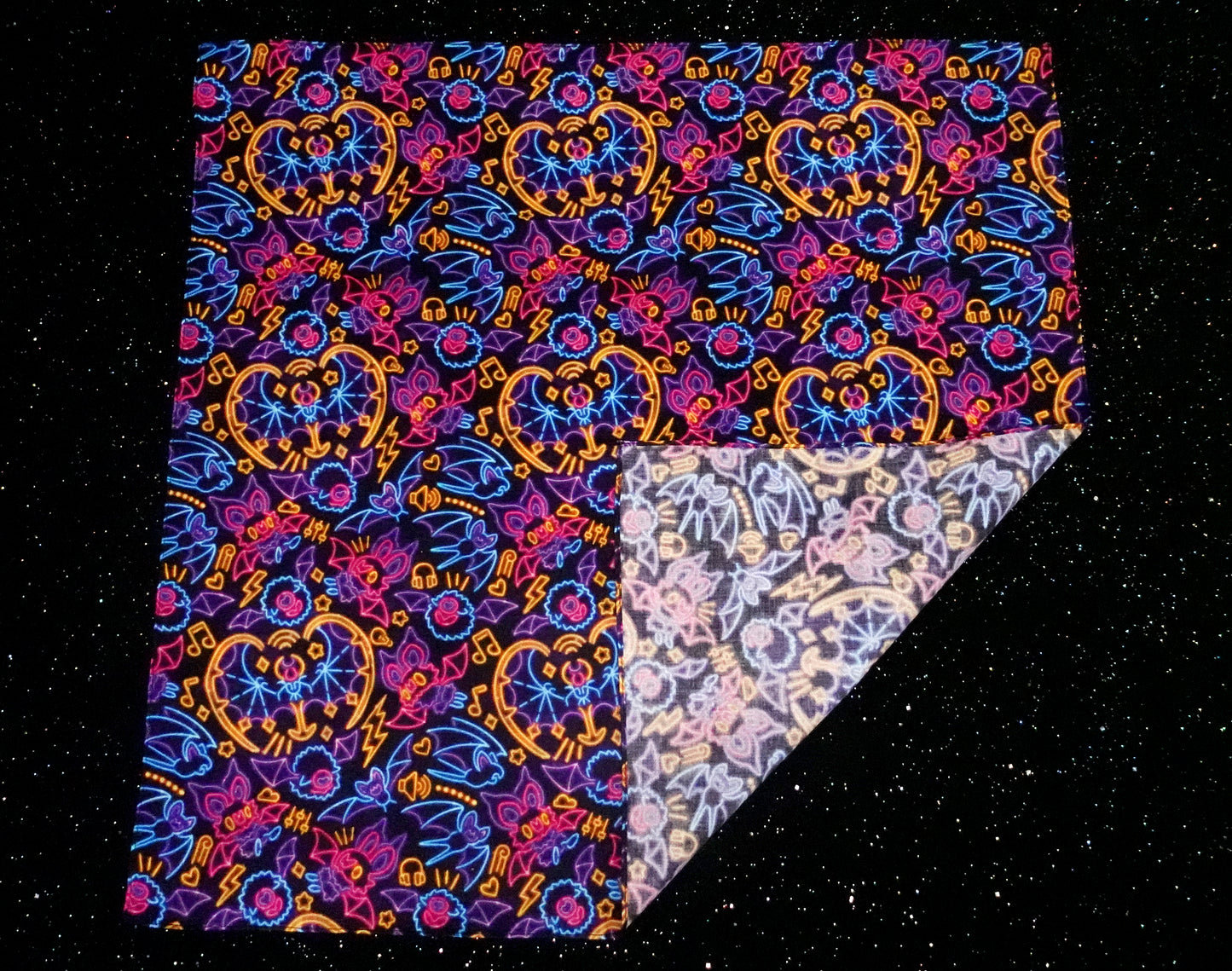Neon Bats Bandana
