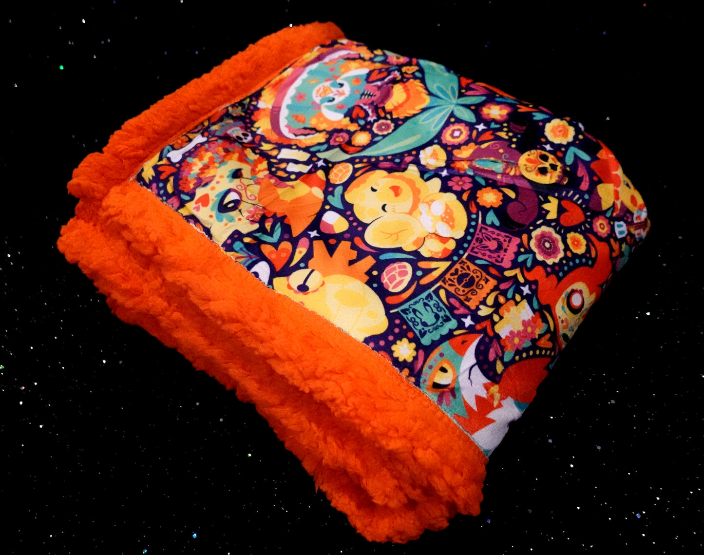 Día De Los Muertos Blanket