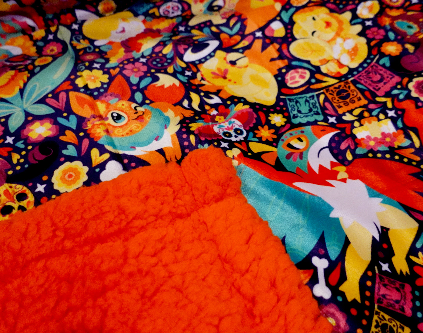 Día De Los Muertos Blanket