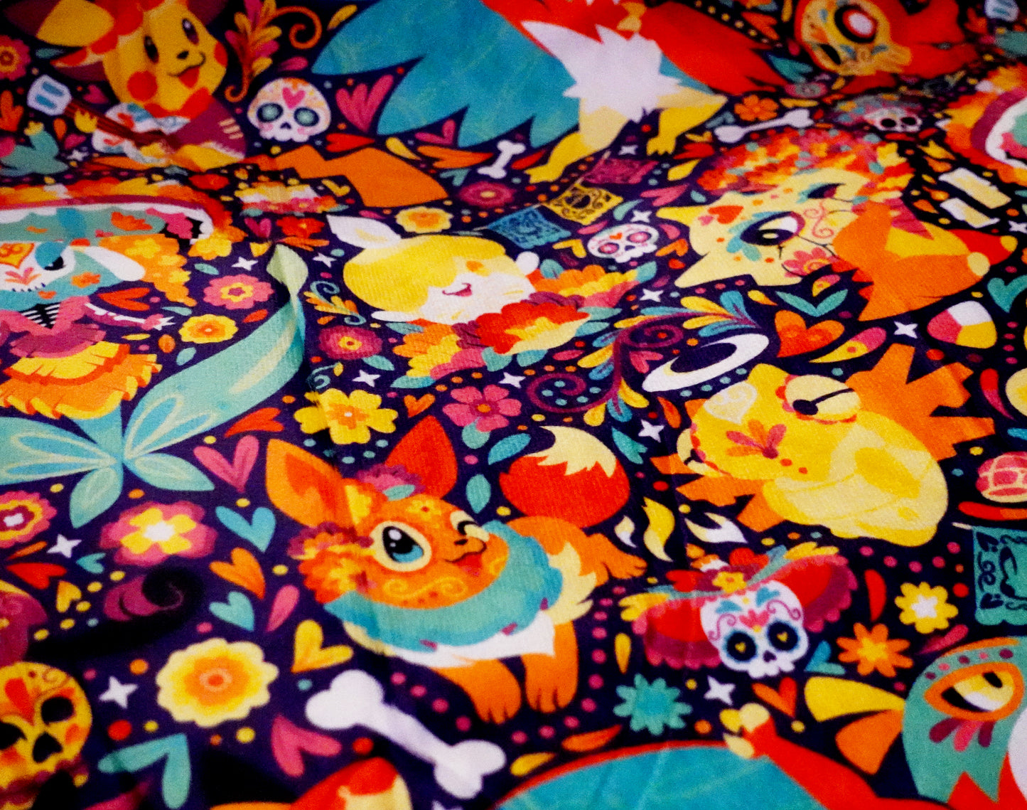 Día De Los Muertos Blanket