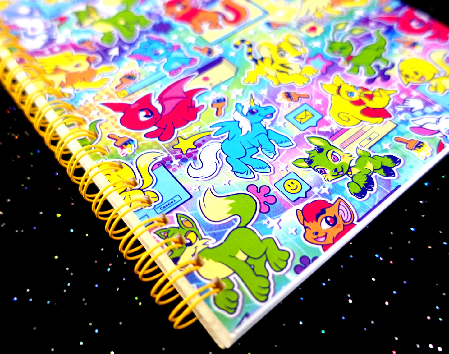 Neopian Netizens Reusable Sticker Book
