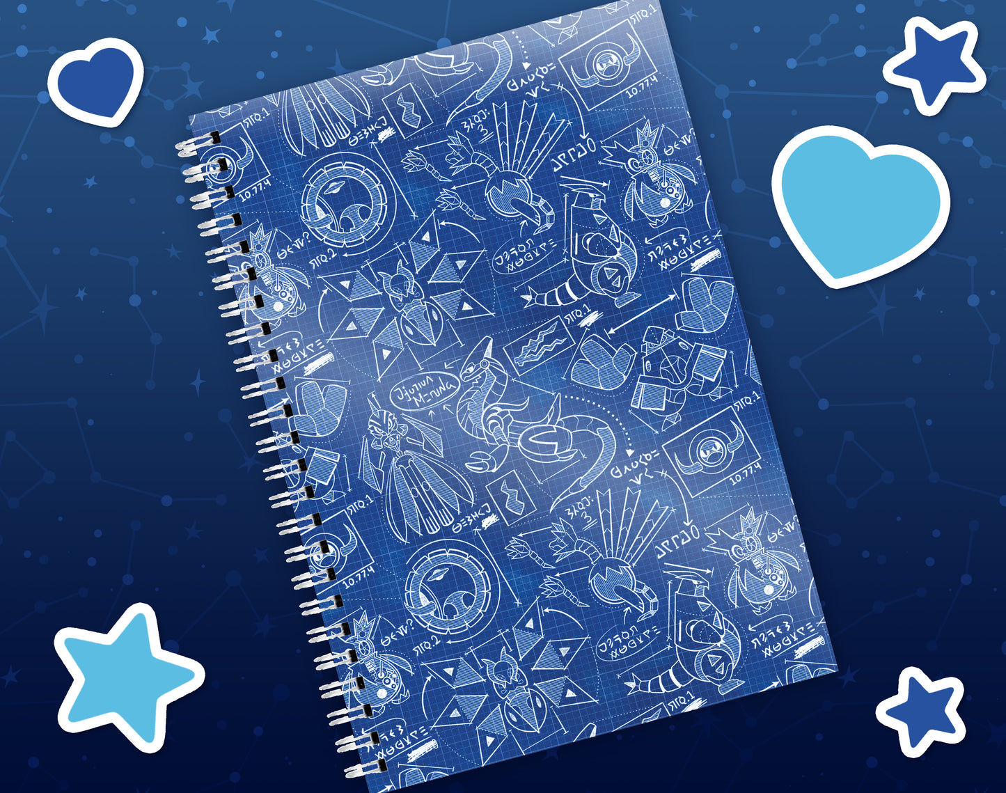 Paradox Blueprints Reusable Sticker Book