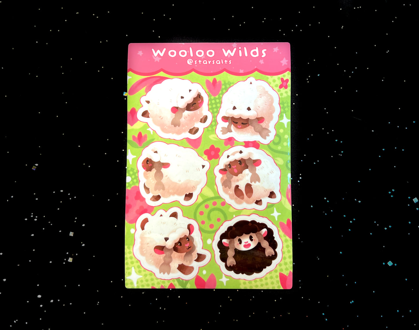 Wooloo Wilds Sticker Sheet