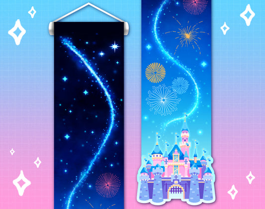 Princess Castle Pin Banner