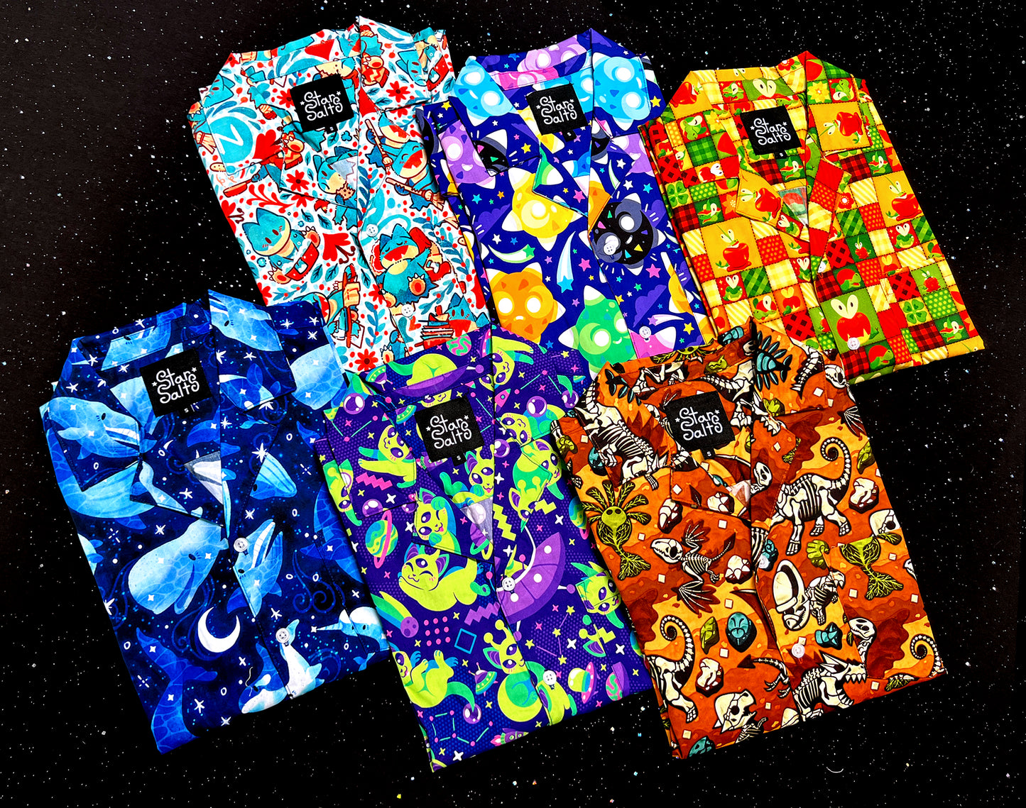 Applin Family Button Up Shirt