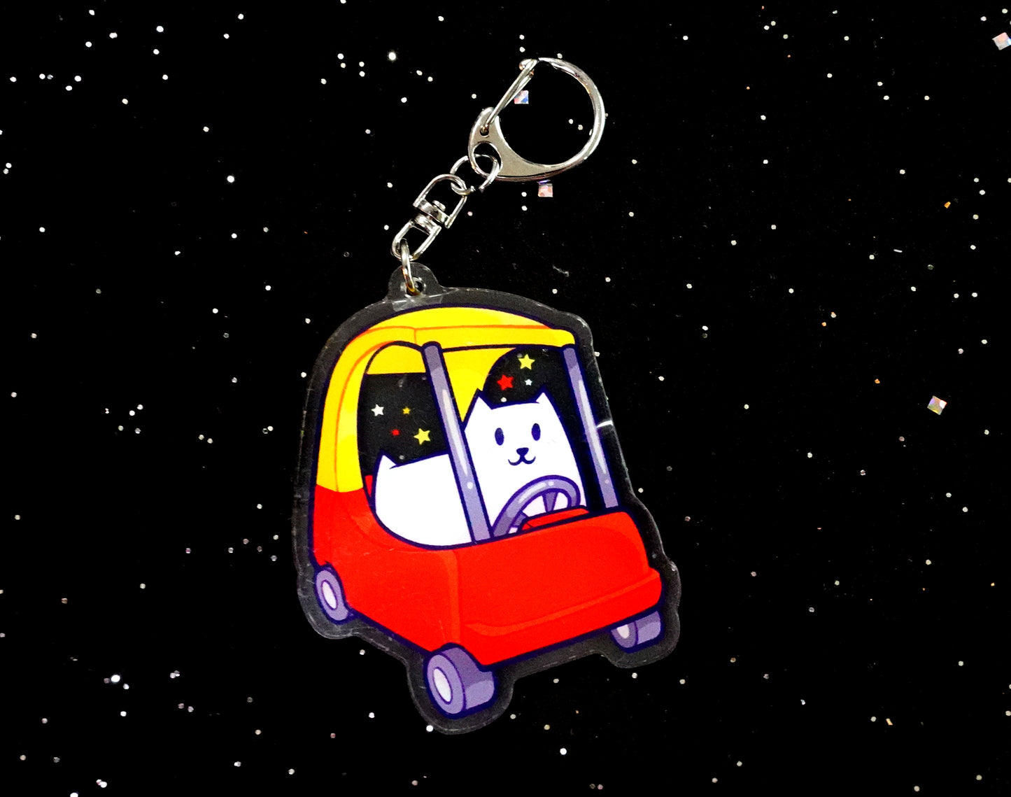 Annoying Dog 2.5" Acrylic Charm