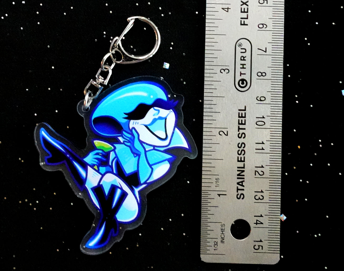 Queen 2.5" Acrylic Charm