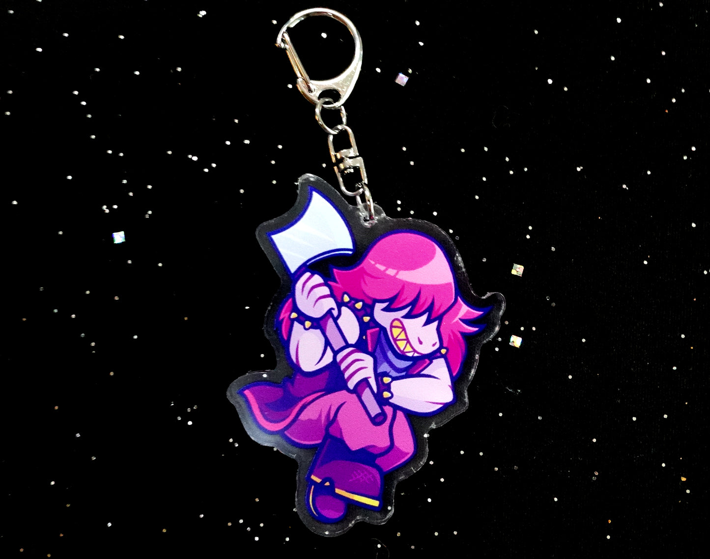 Susie 2.5" Acrylic Charm