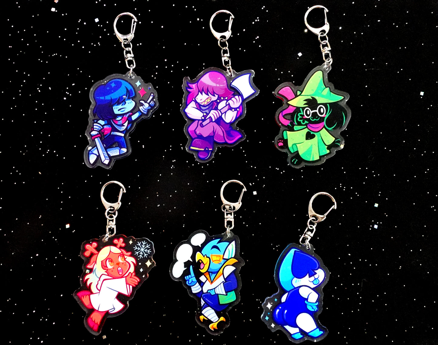 Berdly 2.5" Acrylic Charm