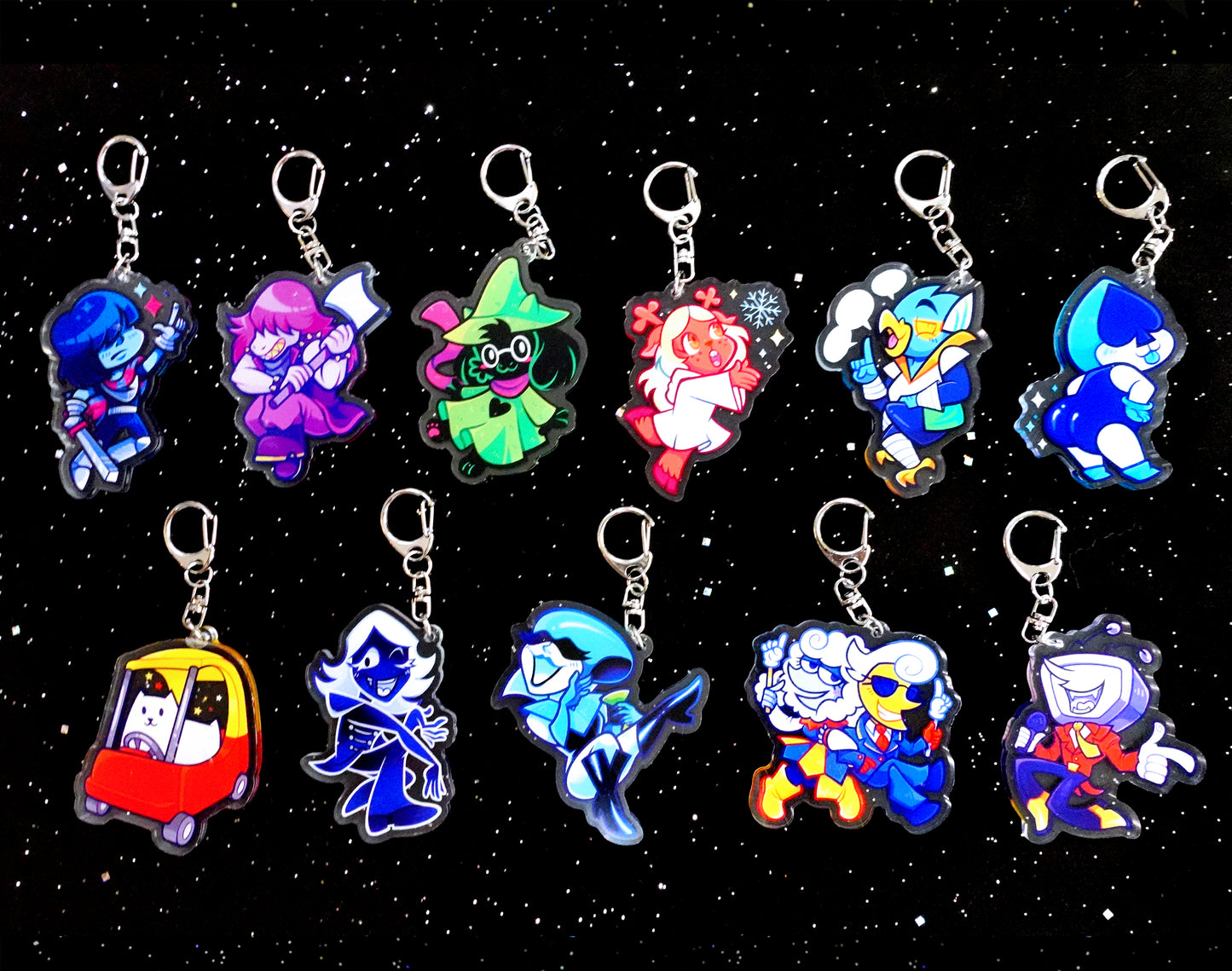 Berdly 2.5" Acrylic Charm