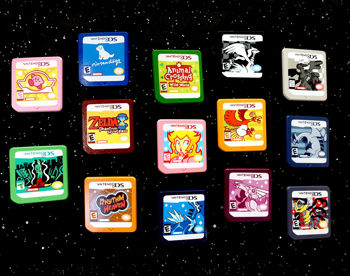 Full Set of DS Dyed Enamel Pins