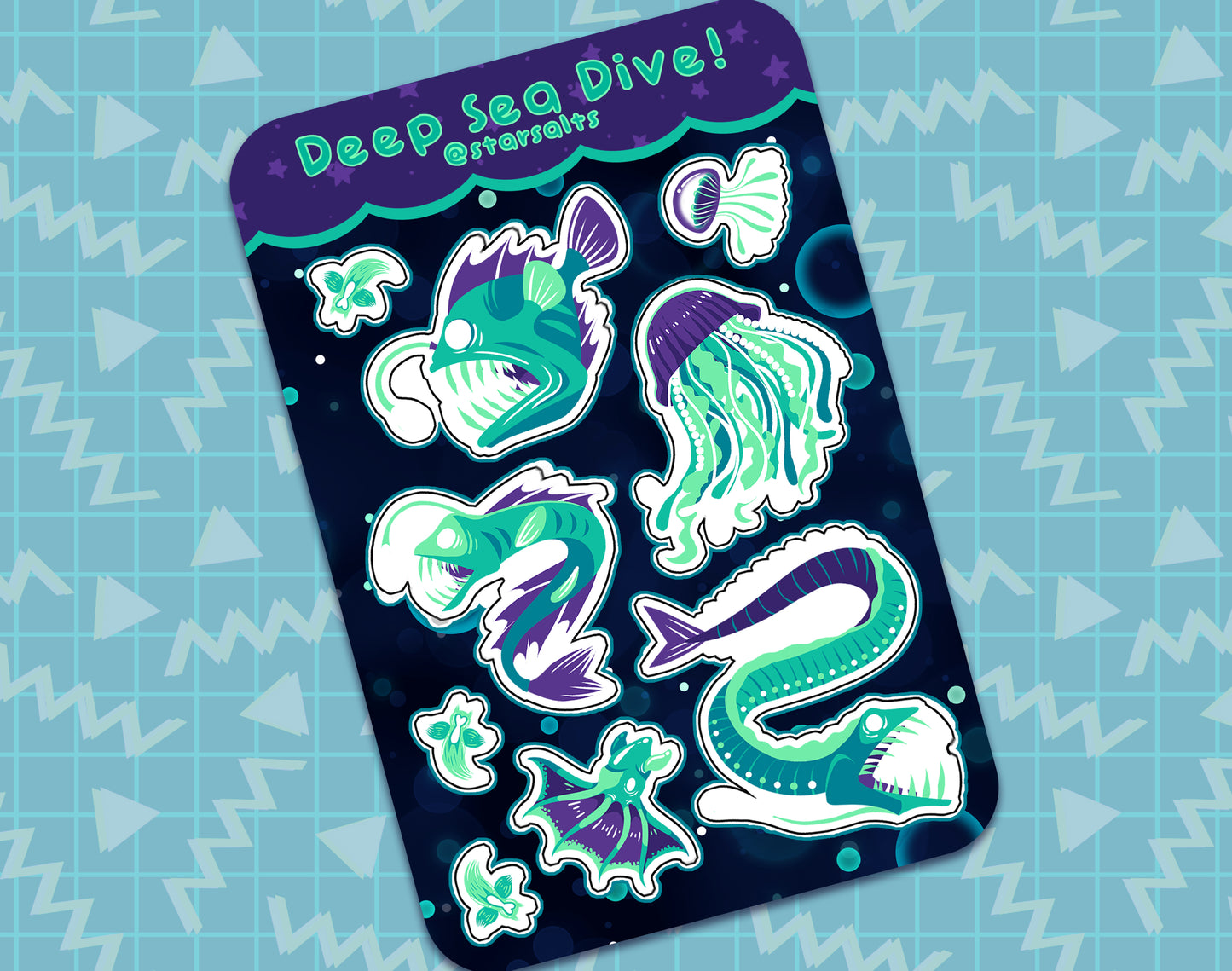Deep Sea Sticker Sheet