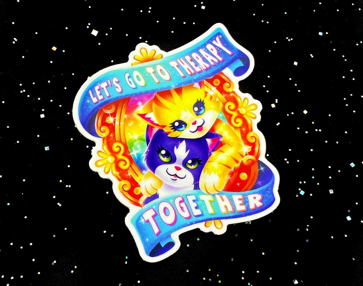 Therapy Together Sticker