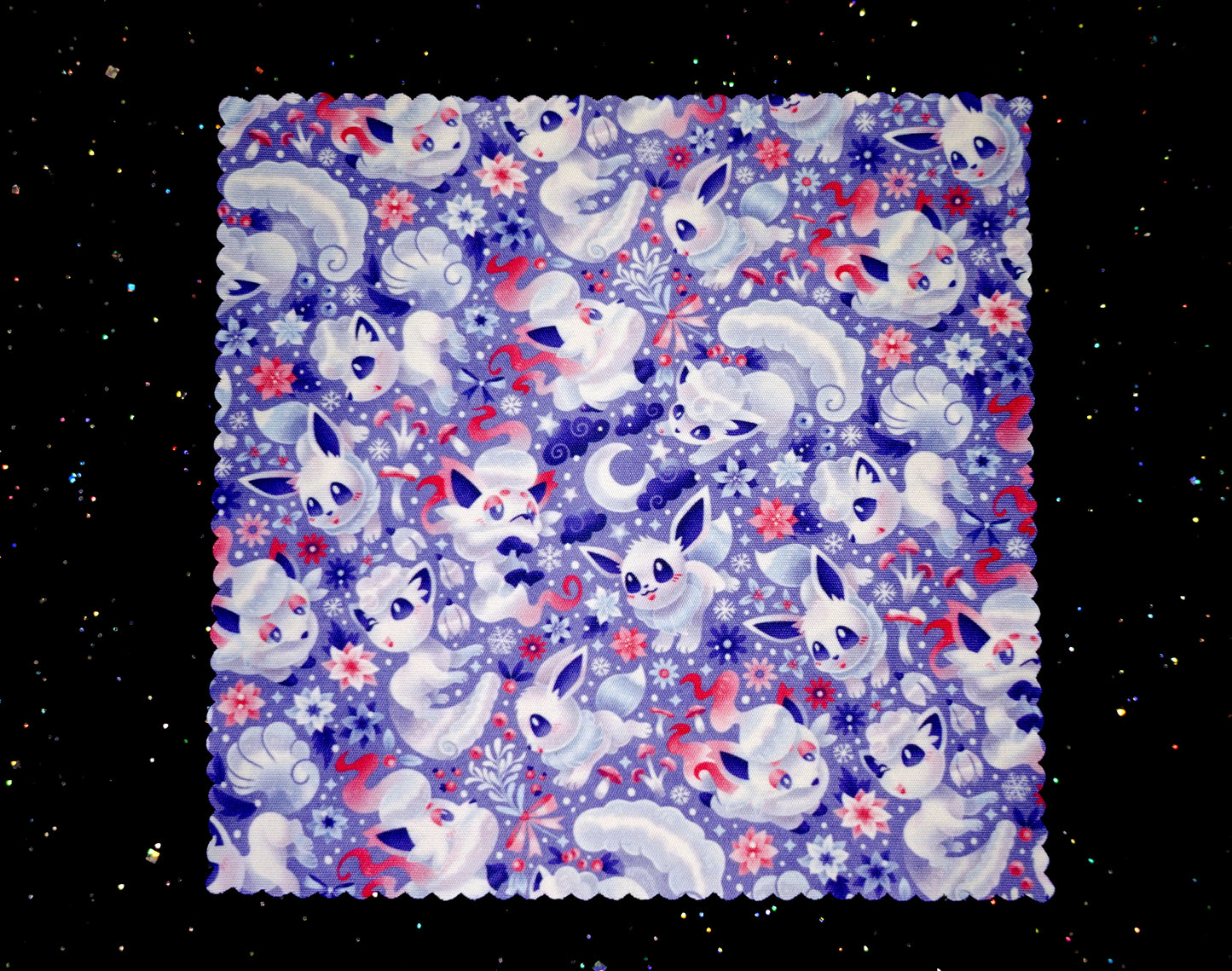 Frosty Foxes Microfiber Cloth