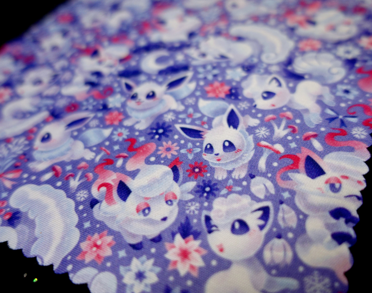 Frosty Foxes Microfiber Cloth