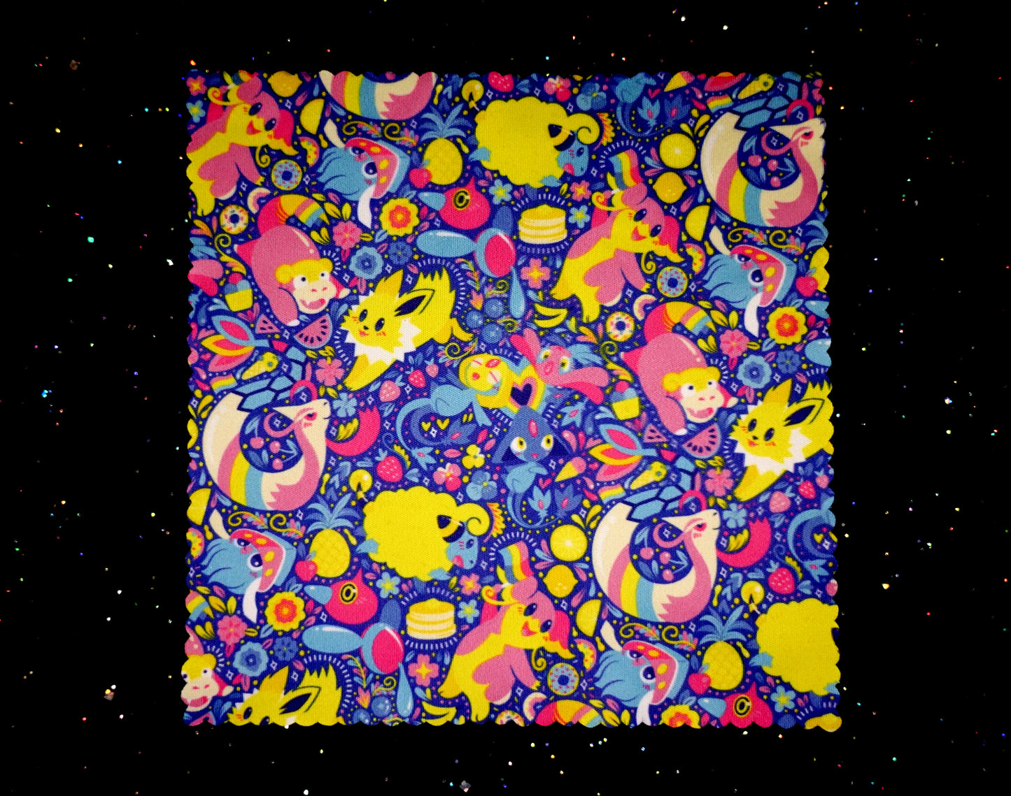 Pansexual Pride Microfiber Cloth