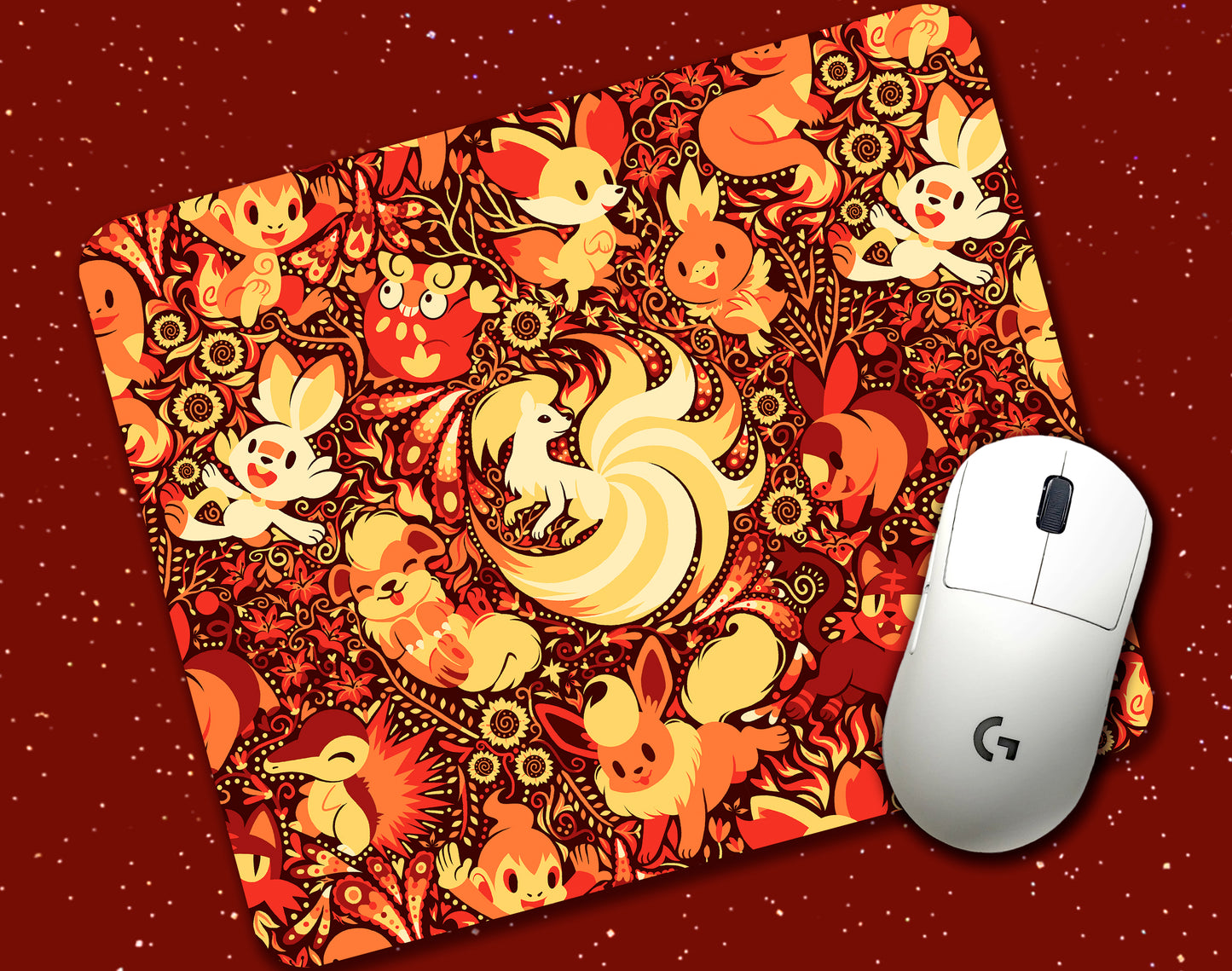 Blast Burn Mousepad
