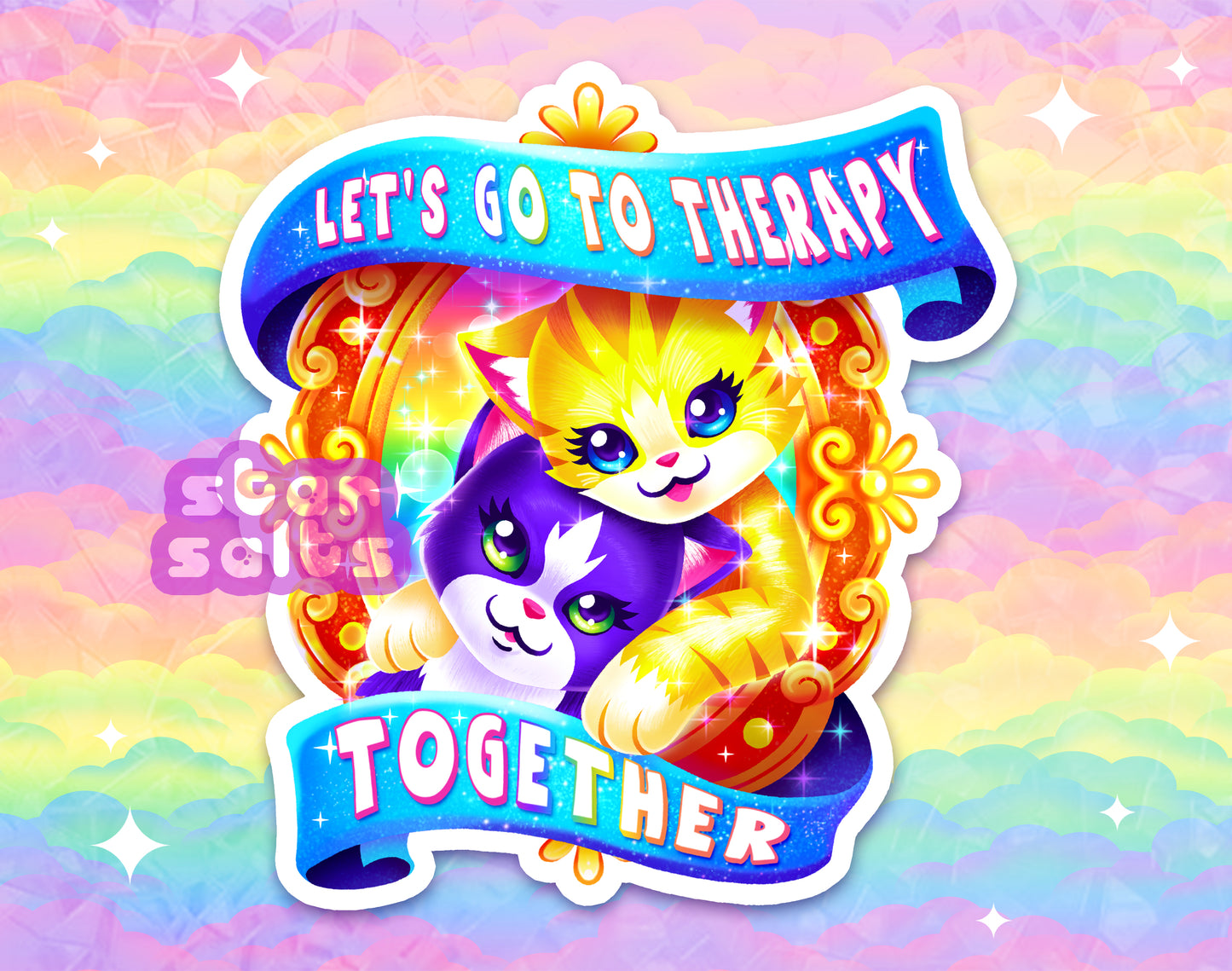 Therapy Together Sticker