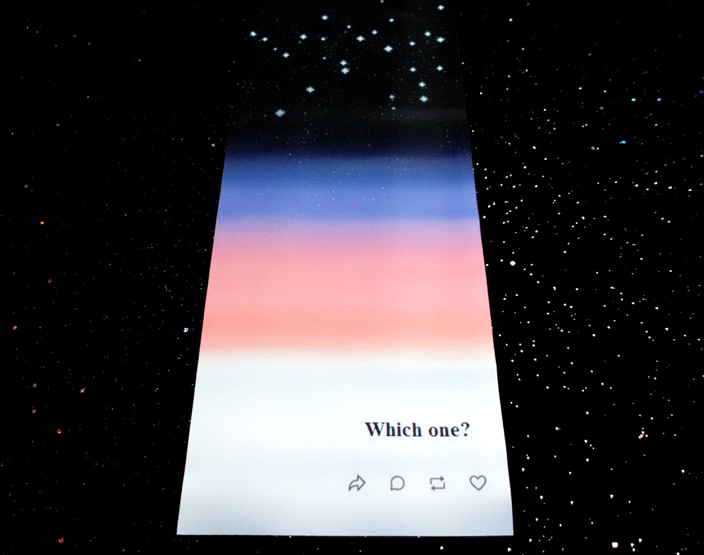 Colour of the Sky Pin Banner