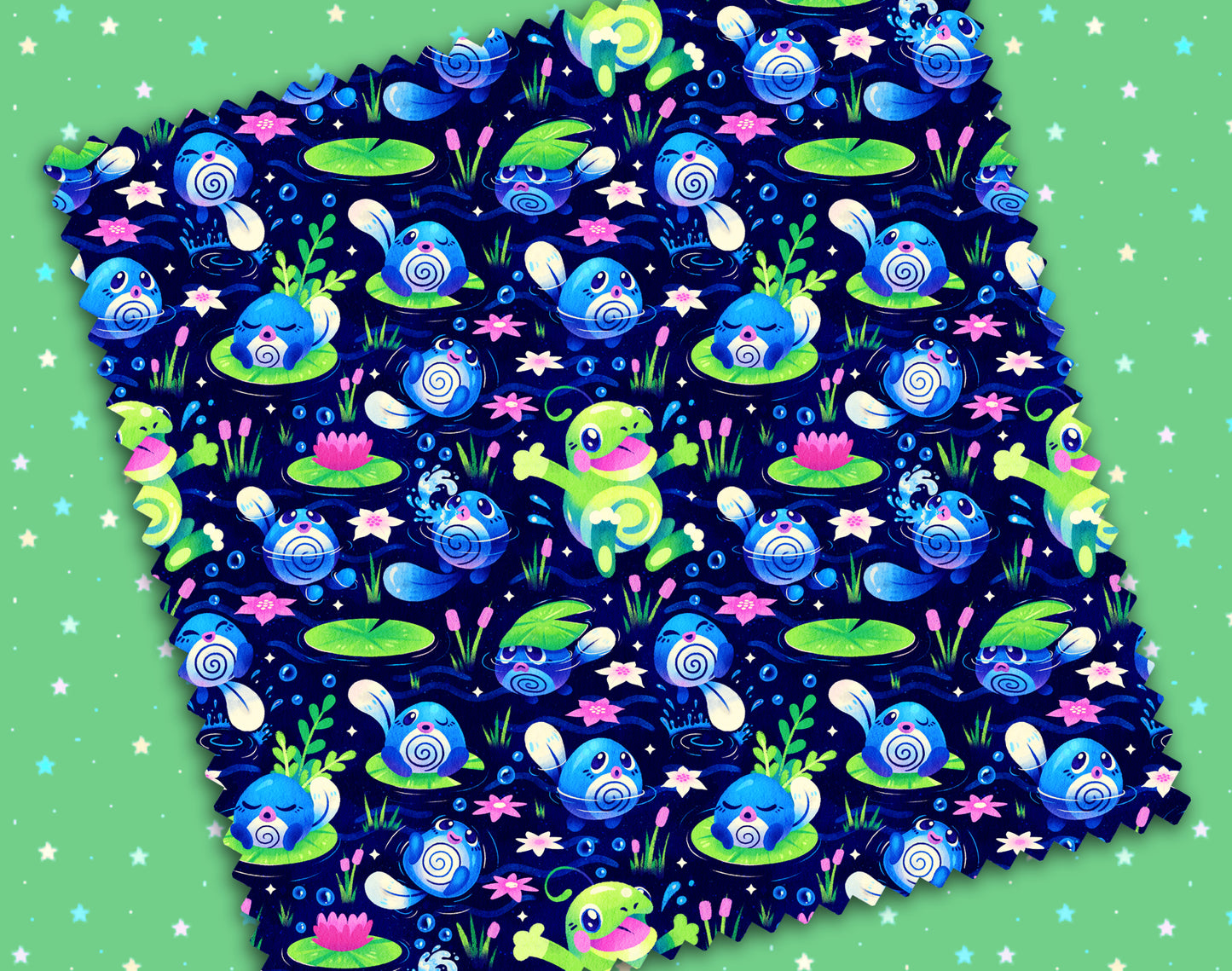 Poliwag Pond Microfiber Cloth