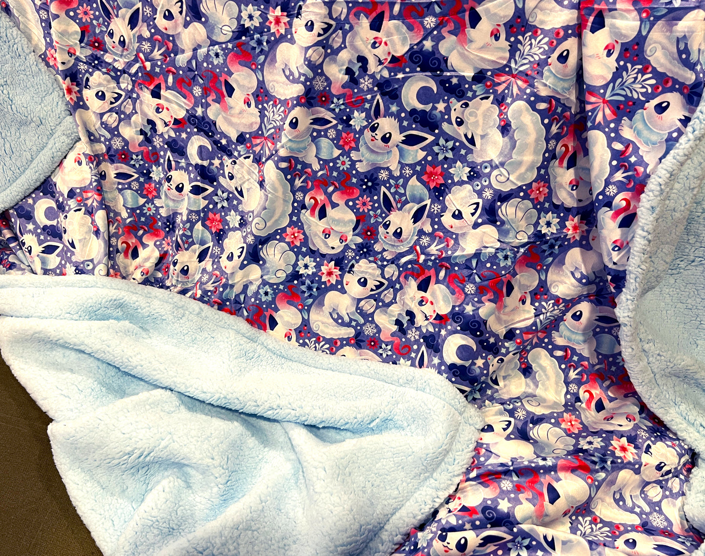 Frosty Foxes Blanket