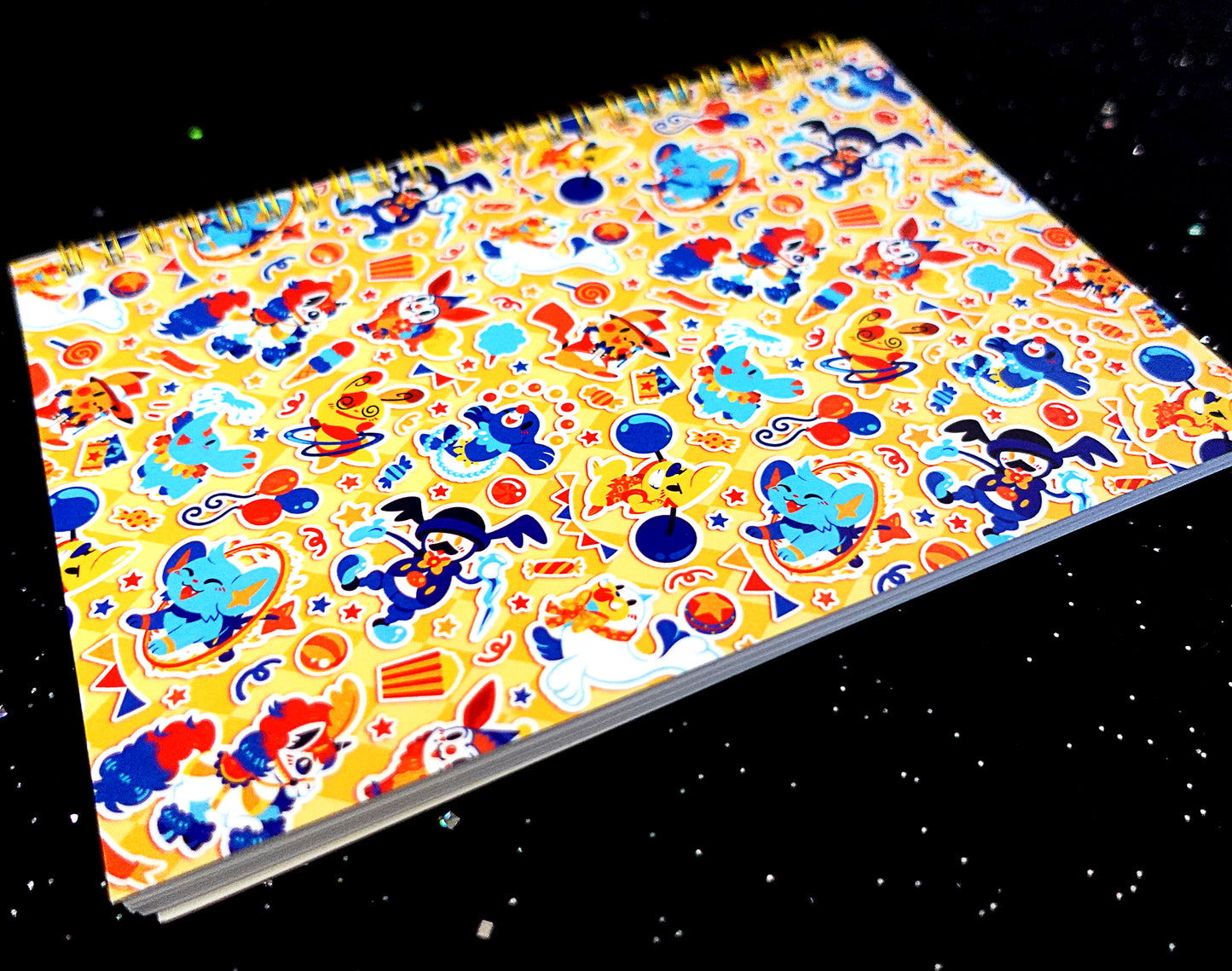 Big Top Buddies Reusable Sticker Book