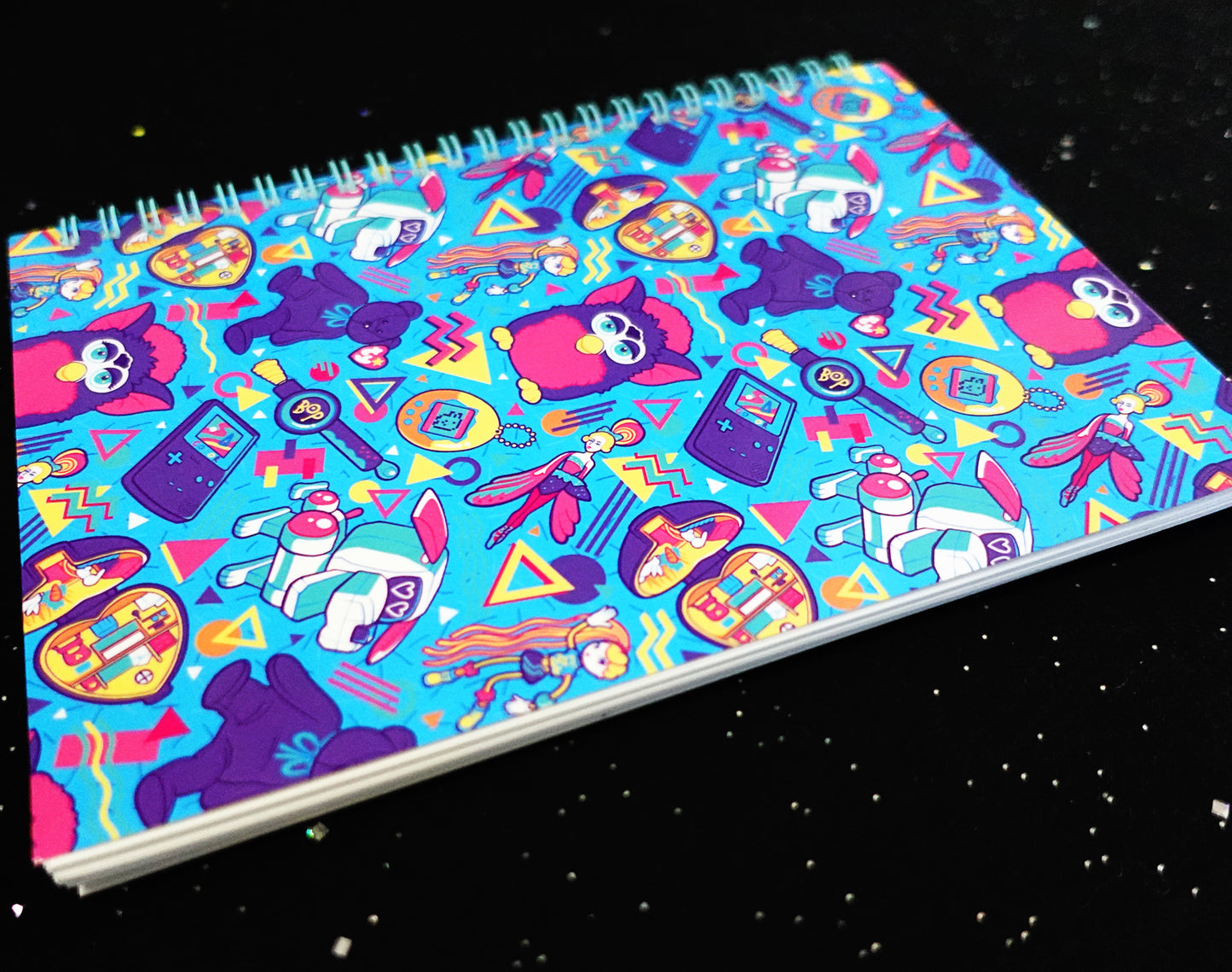 90’s Toybox Reusable Sticker Book