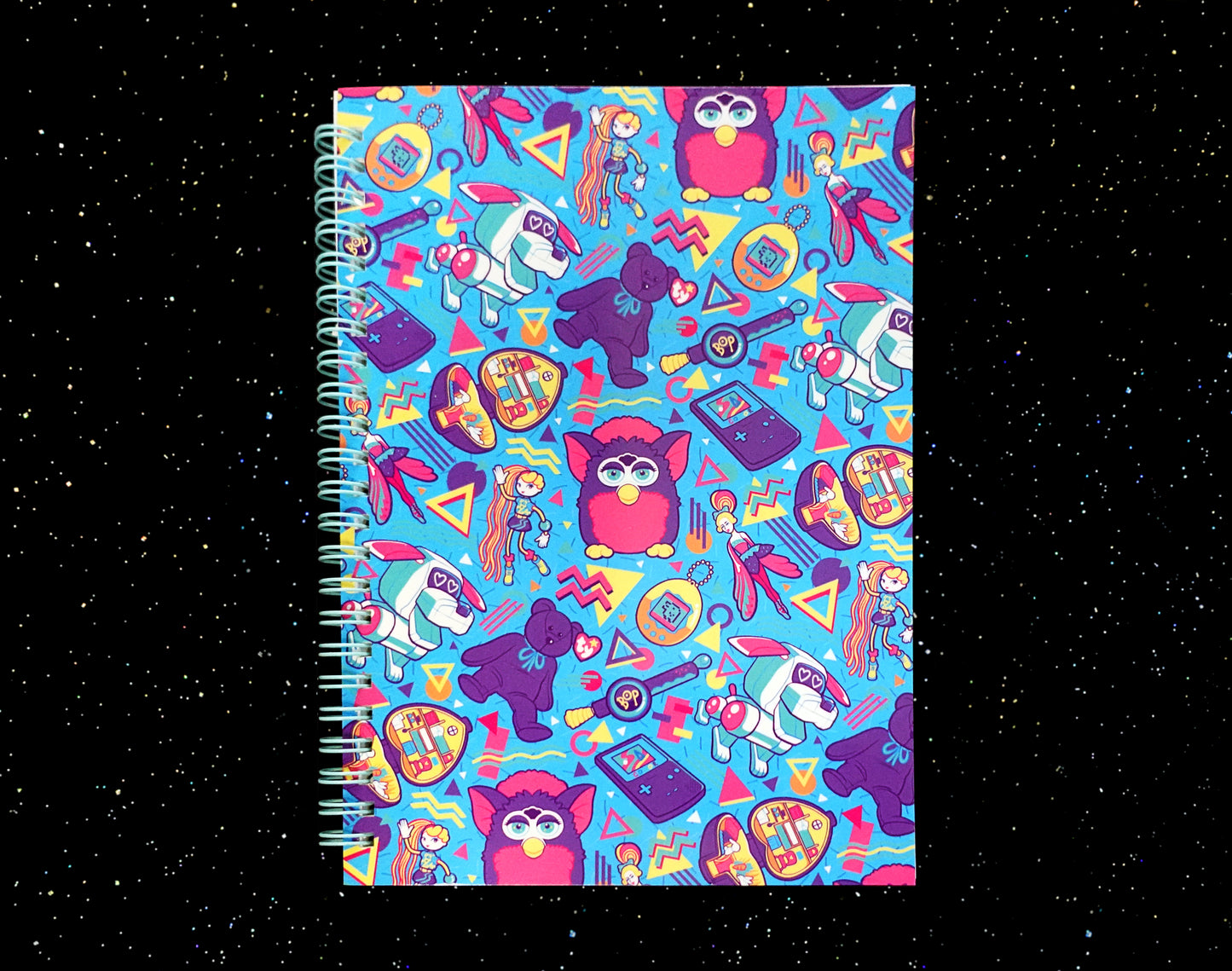 90’s Toybox Reusable Sticker Book