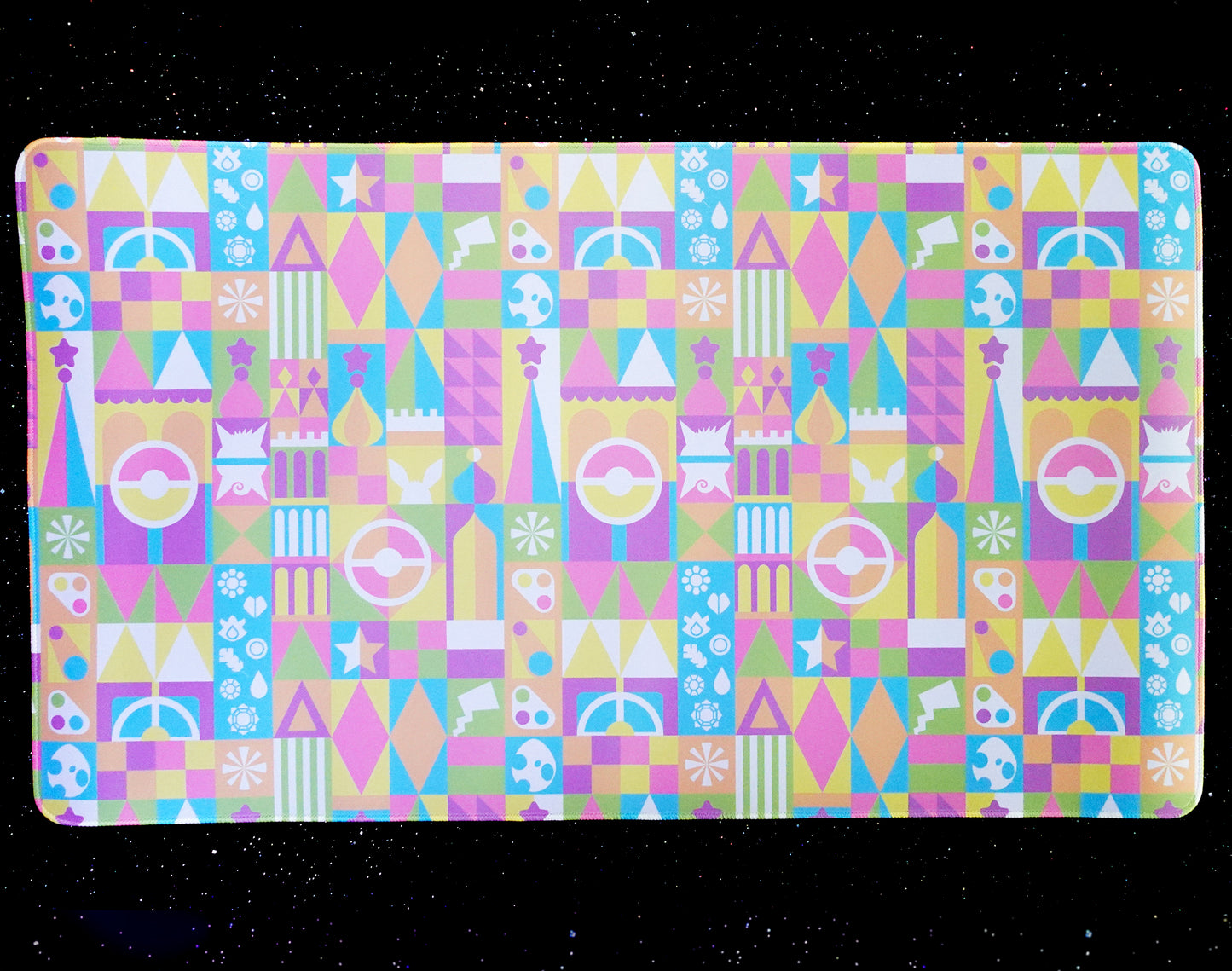Small Poke'World Jumbo Desk Mat