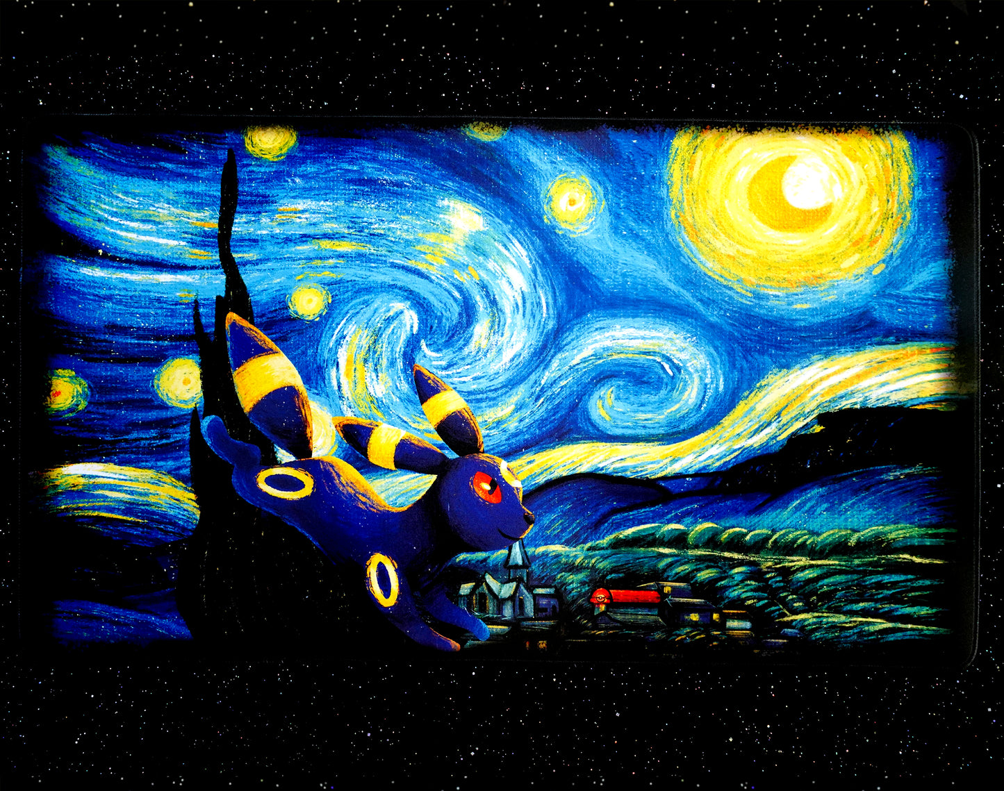 Umbreon Starry Night Jumbo Desk Mat