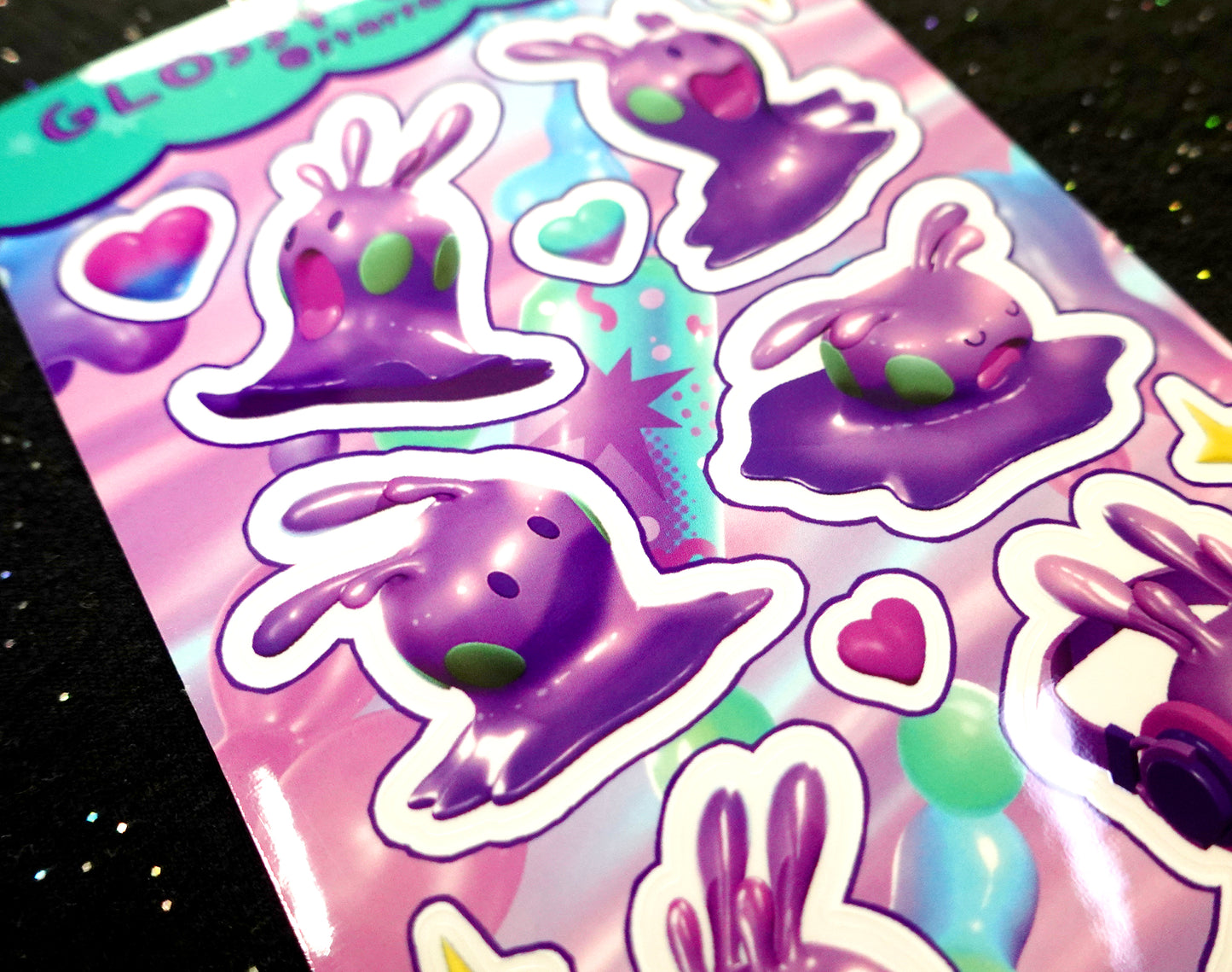 Glossy Goomy Sticker Sheet