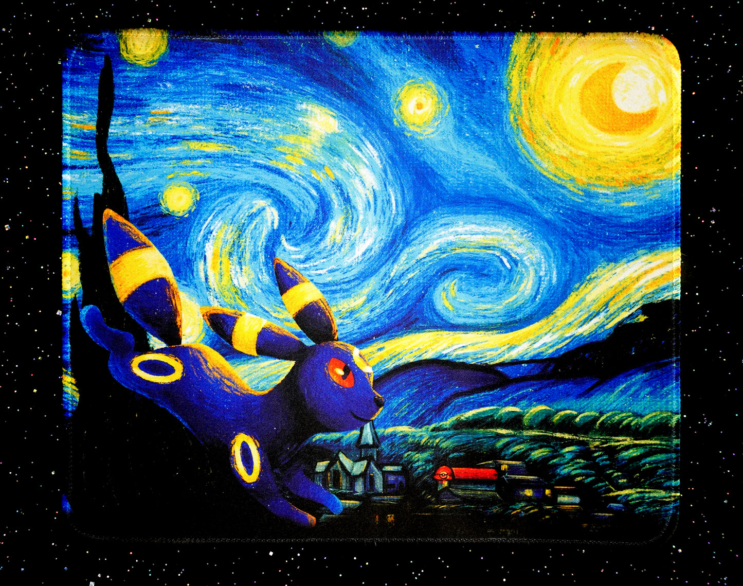 Umbreon Starry Night Mousepad