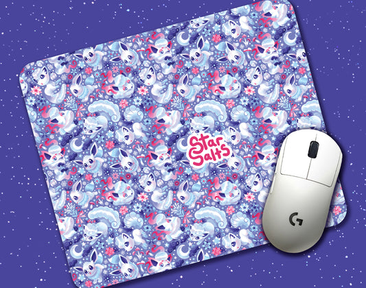 Frosty Foxes Mousepad