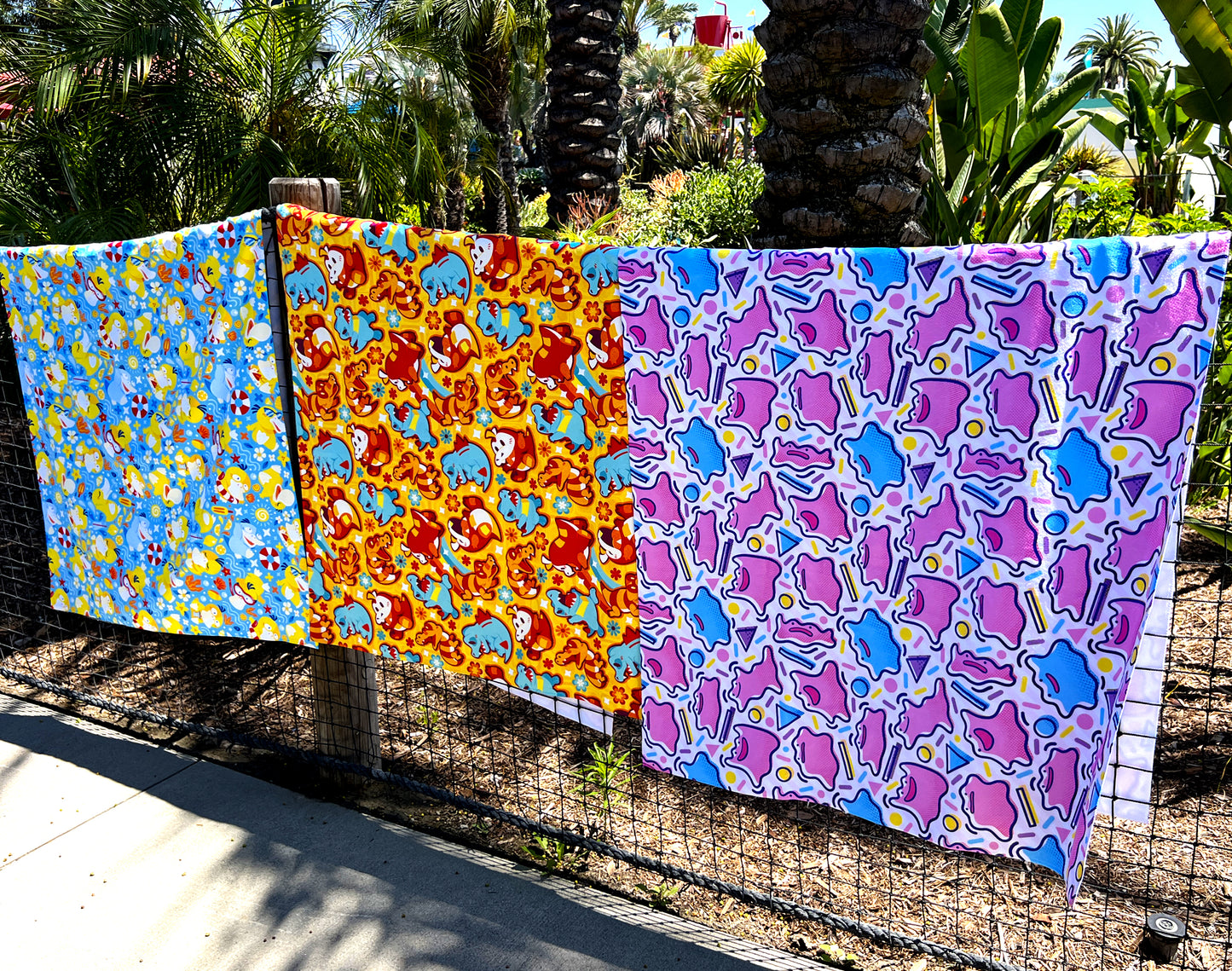 Rainbow Vibes Beach Towel