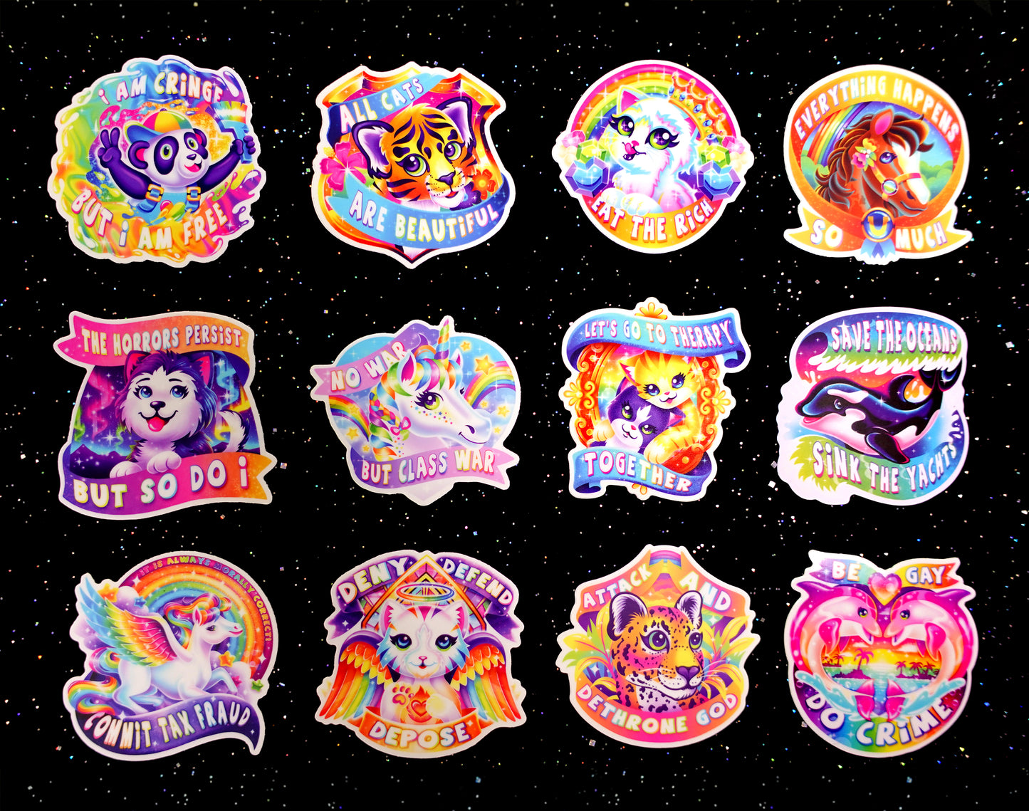 Cringe But Free Sticker