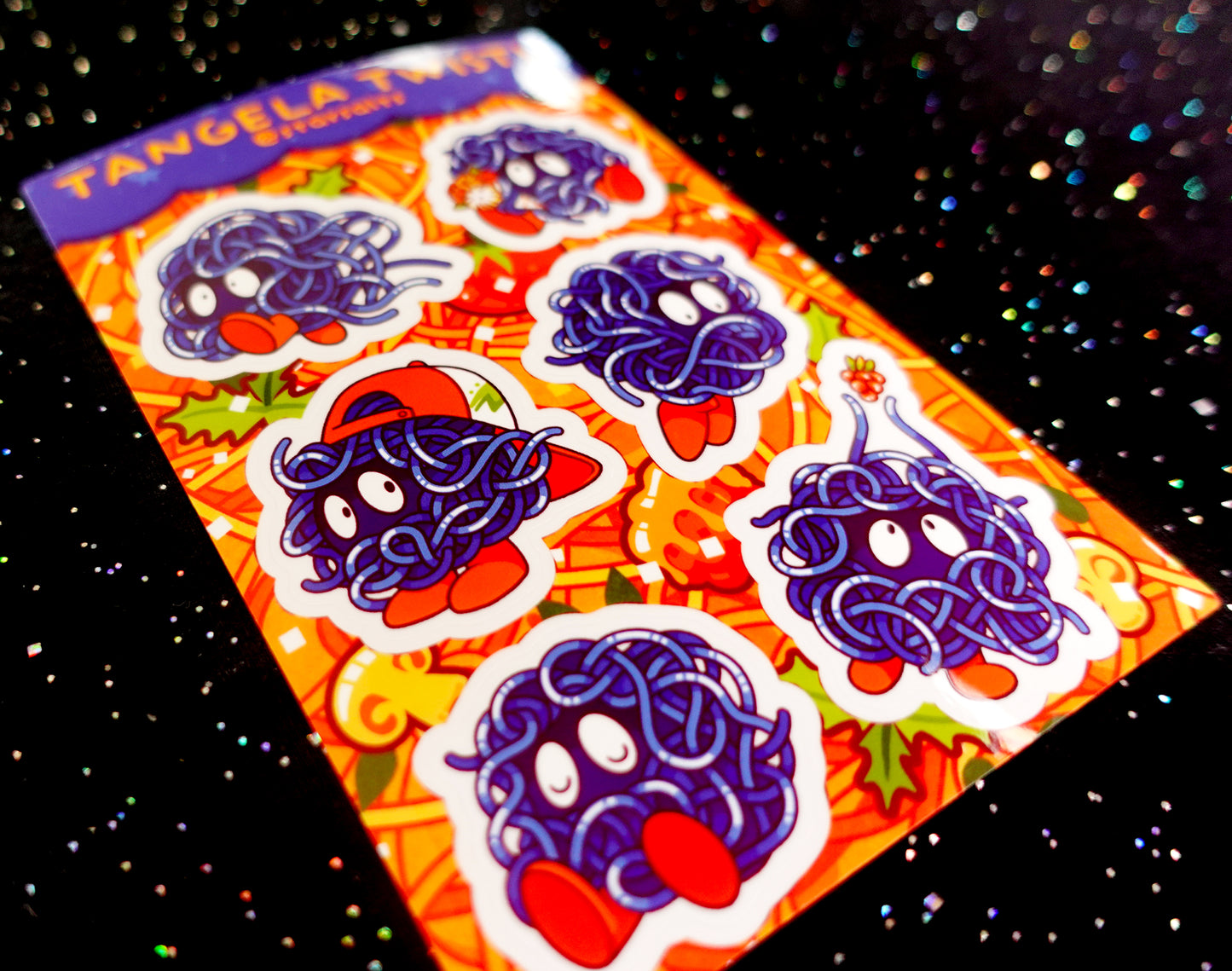 Tangela Twist Sticker Sheet